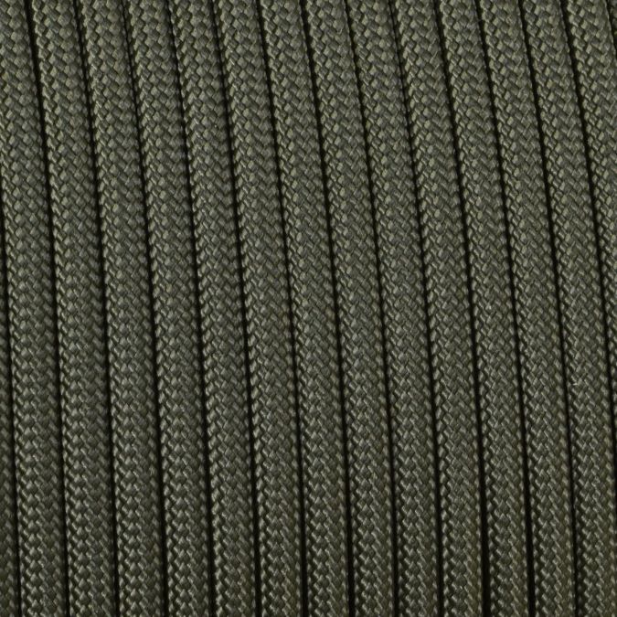 Paracord 550 basic verde militare 4 mm - 30 mt