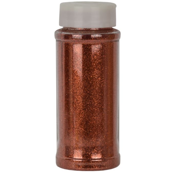 Glitter con dosatore, colore brandy, 100 gr