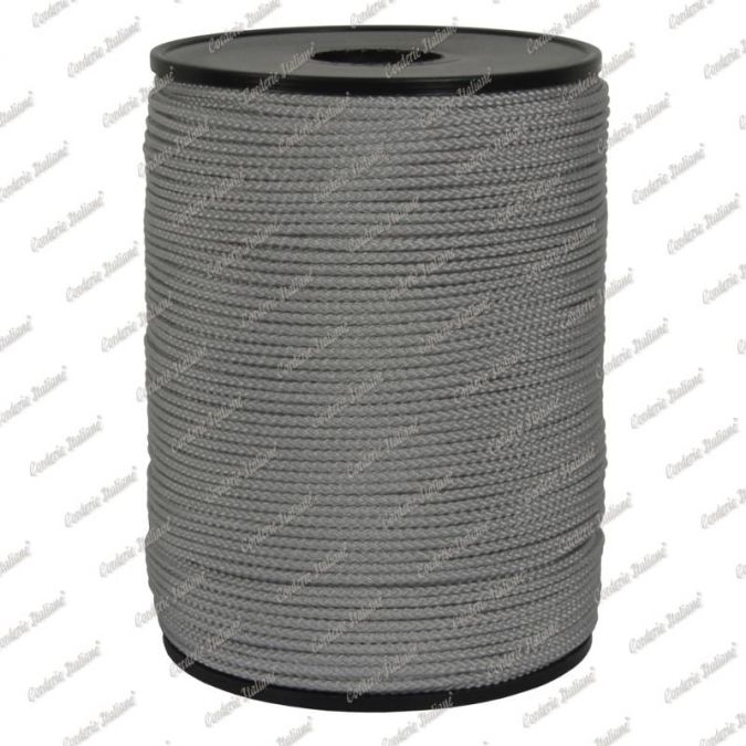Cordino minimal grigio perla 1,5 mm - 50 mt
