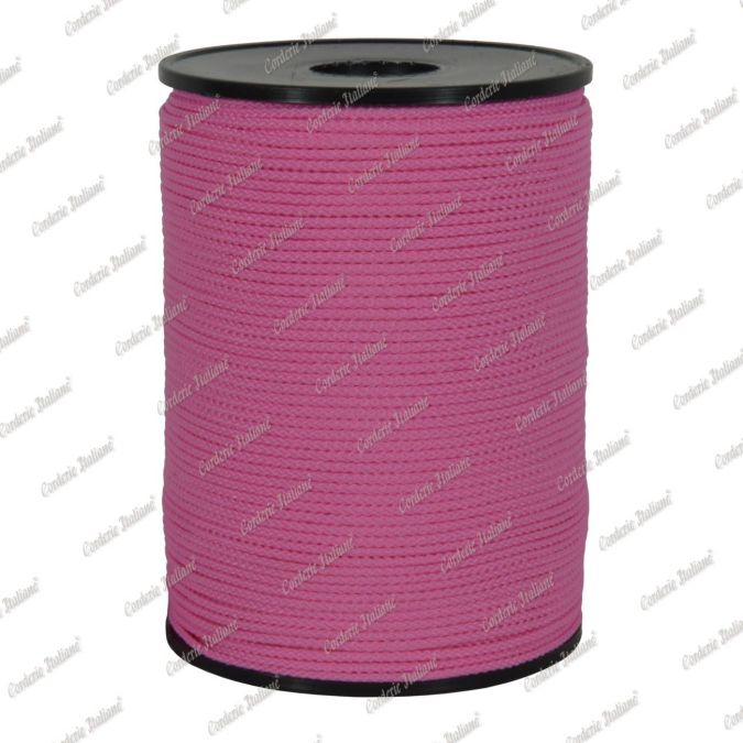 Cordino minimal rosa flu 1,5 mm - 50 mt