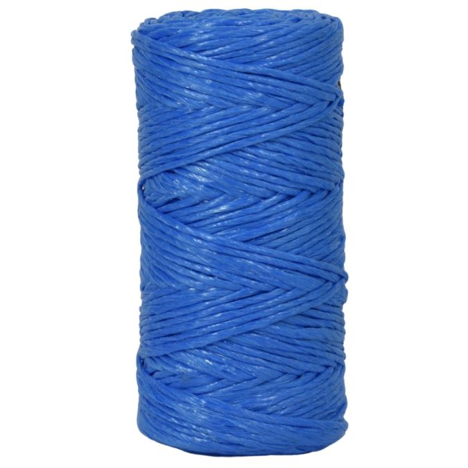Spago rafia azzurro, Titolo 500, 300 gr - 120 mt