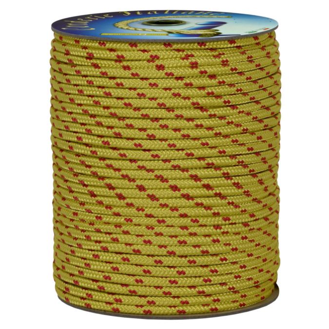Treccia surf gialla 6 mm - 100 mt
