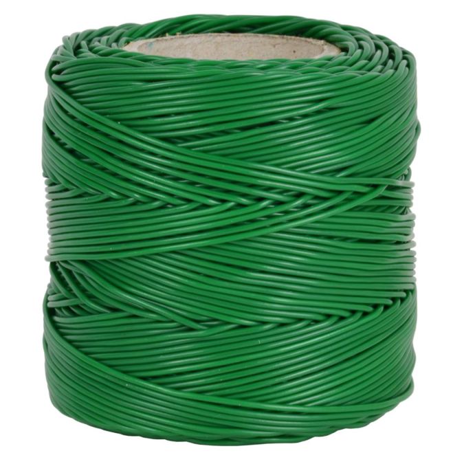 Spago plastificato pvc verde 1,2 mm - 100 mt