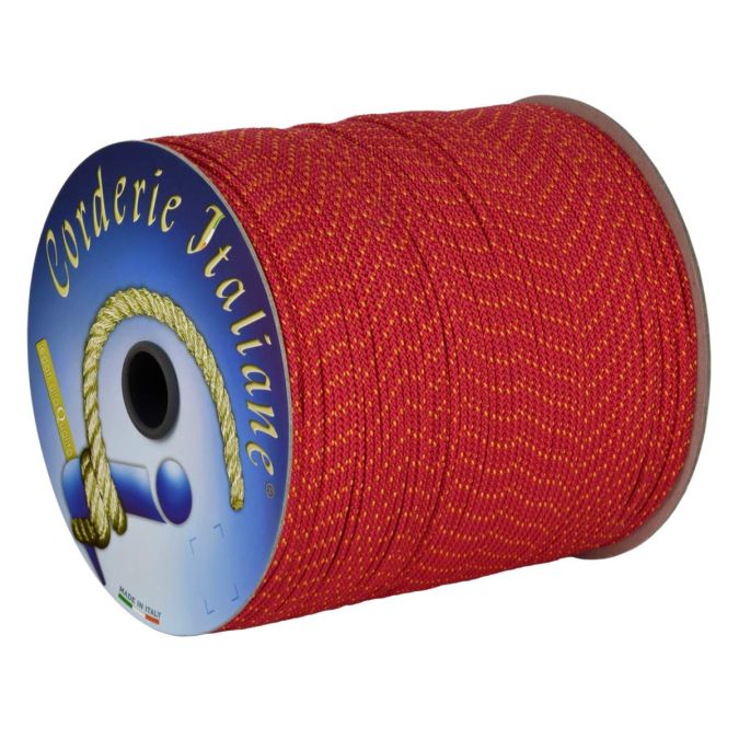 Cordino edilizia extra rosso 1,5 mm - 100 mt