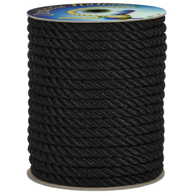 Gherlino nero 22 mm - 30 mt