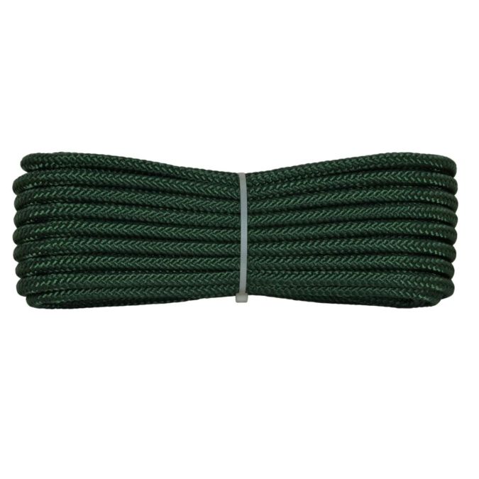 Treccia alta tenacità verde scuro 8 mm - 10 mt