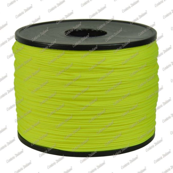 Cordino StarLux  giallo 0,8 mm - 100 mt