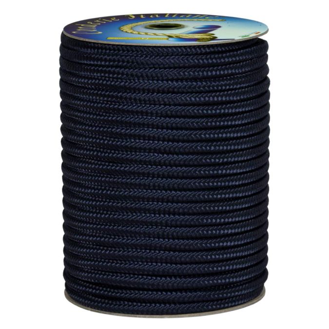 Treccia alta tenacità blu 14 mm - 20 mt