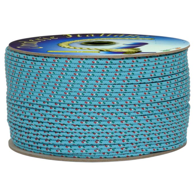 Treccia hobby fantasy celeste 2,5 mm - 50 mt