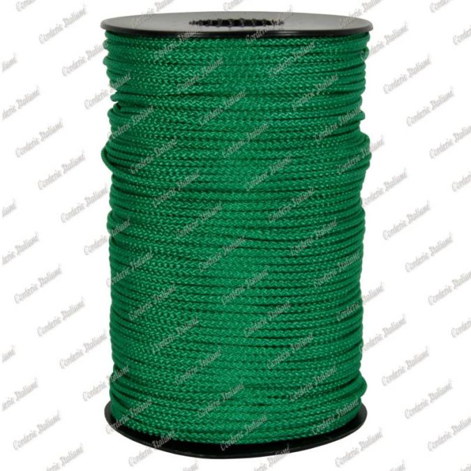Cordino minimal verde 1,5 mm - 100 mt