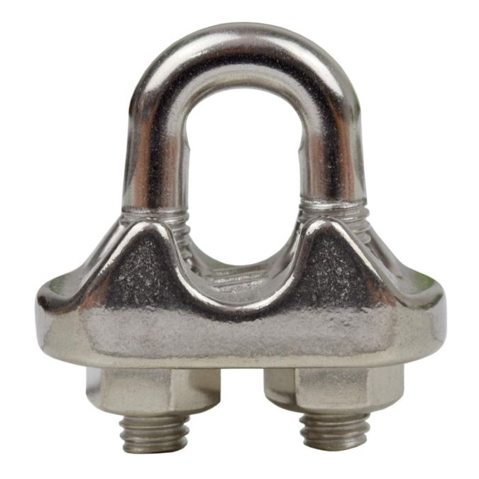 Morsetti inox, 8 mm, 2 pz