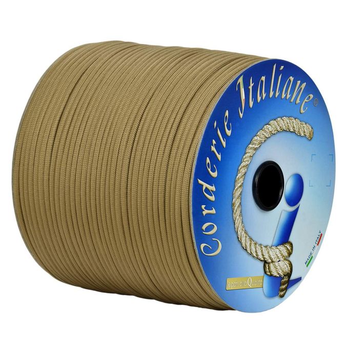 Paracord 550 basic beige 4 mm - 30 mt