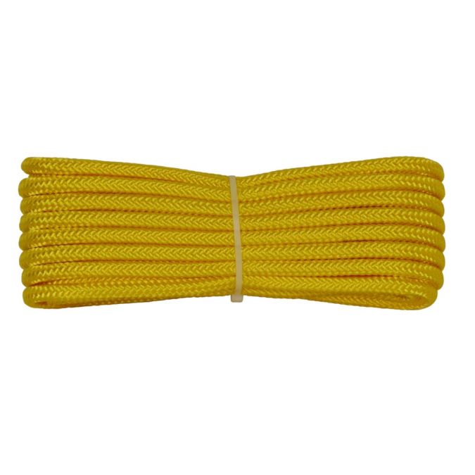 Treccia alta tenacità gialla 12 mm - 10 mt