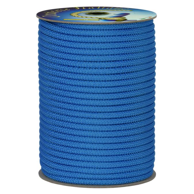 Doppia treccia skipper h.t., azzurra, 8 mm - 50 mt