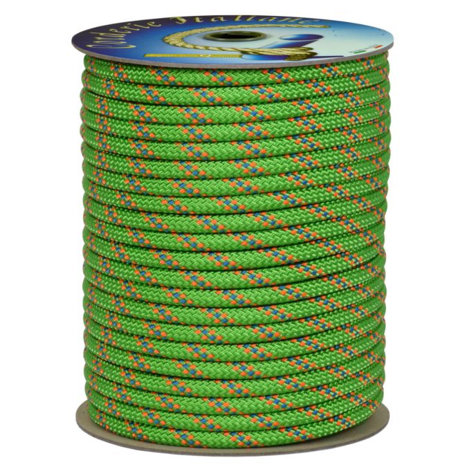 Doppia treccia skipper fantasy h.t., verde flu, 16 mm - 10 mt