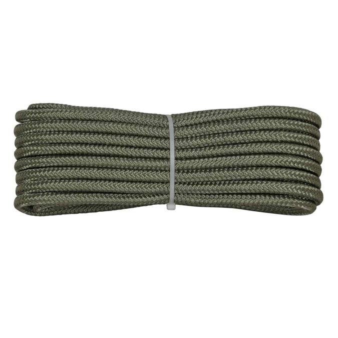 Treccia verde oliva 8 mm - 20 mt