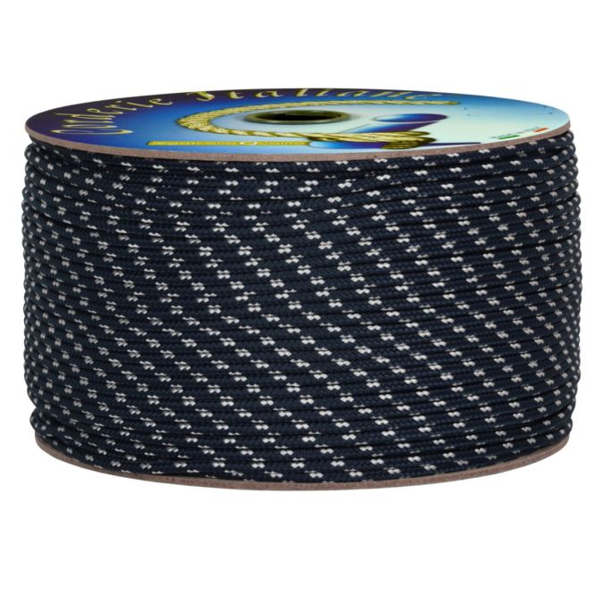 Treccia hobby fantasy blu 3 mm - 40 mt