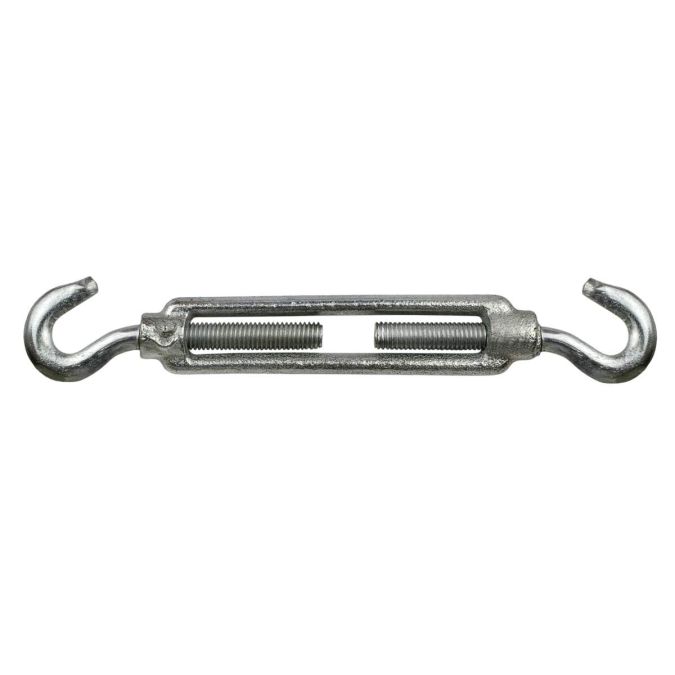Tenditori due ganci zincati, M 5 - 10 pz