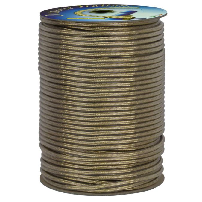 Filo stendibiancheria acciaio ottonato 6 mm - 50 mt