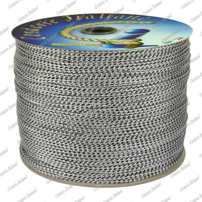 Riloga verticale bianco/nera 2 mm - 500 mt