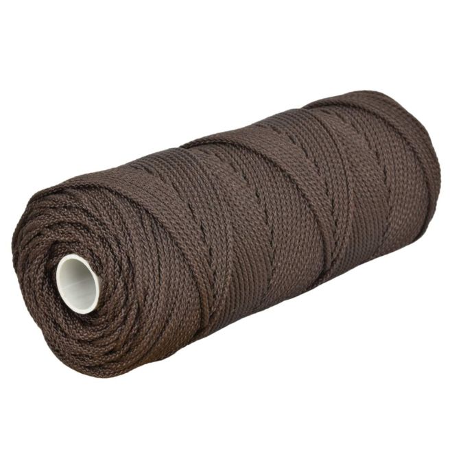 Treccia palamiti marrone 3 mm - 100 mt