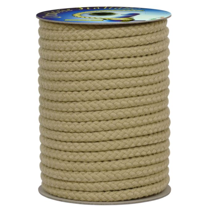 Treccia fiocco 6 mm - 100 mt colore canapa
