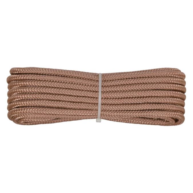 Treccia polipropilene oro rosa 5 mm - 20 mt