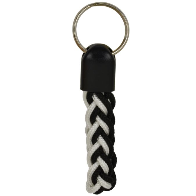 Portachiavi Sintesy Sport bianco-nero