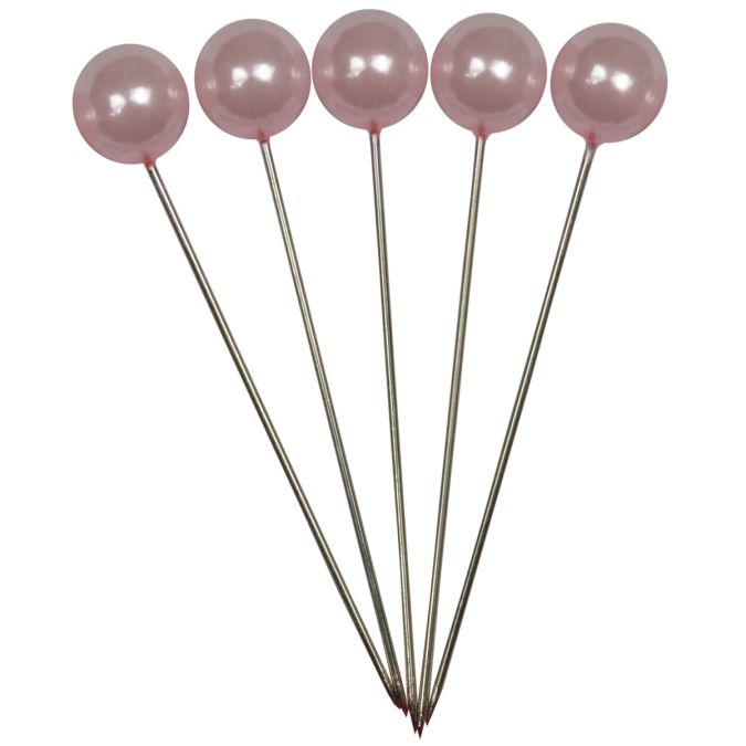Spilli rosa, 6 mm x 65 mm, 100 pz
