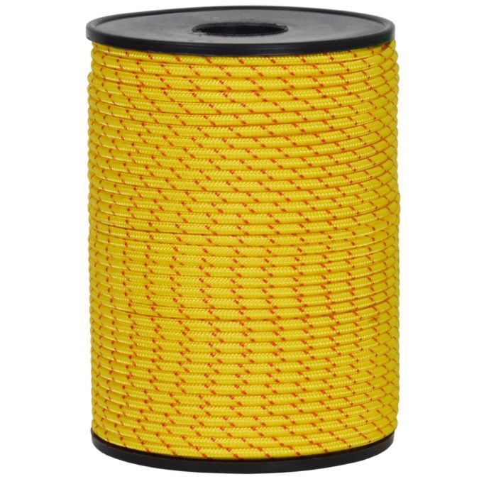 Sagola dyneema sk75 per fucili da sub, giallo/rossa, 2,5 mm - 100 mt