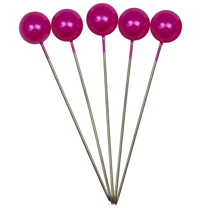 Spilli fucsia, 6 mm x 65 mm, 100 pz