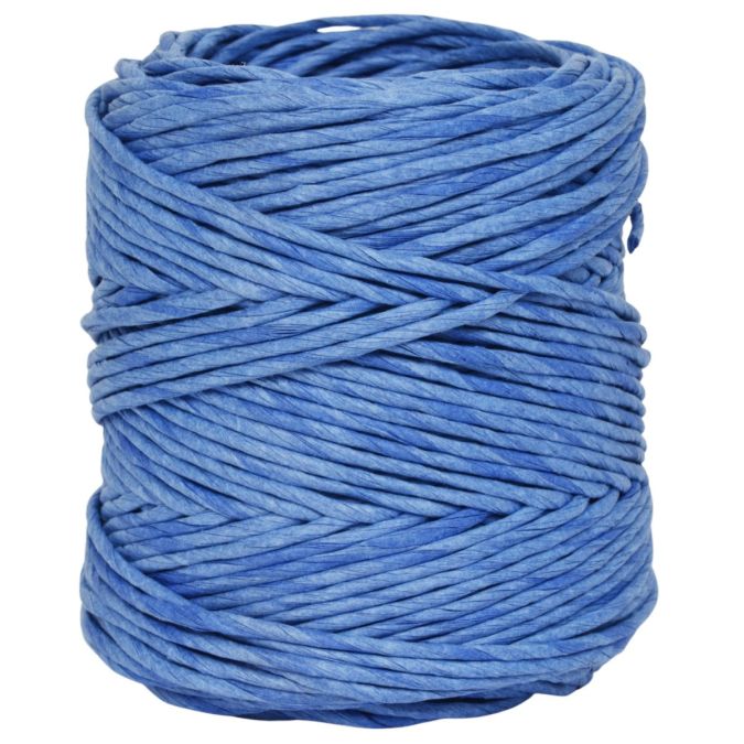Spago carta colorato azzurro 1,4 mm - 40 mt