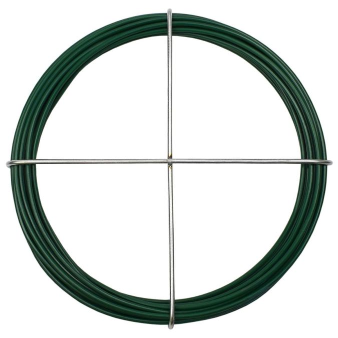 Filo ferro plastificato verde 1,4 mm - 20 mt