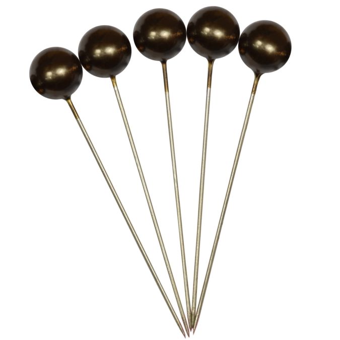 Spilli marrone, 6 mm x 65 mm, 100 pz