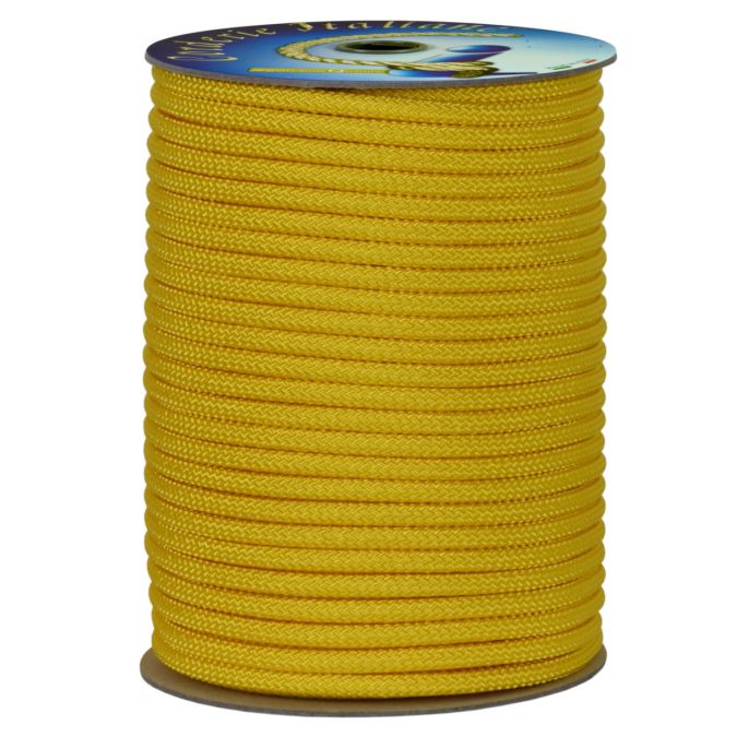 Doppia treccia skipper h.t., gialla, 12 mm - 30 mt