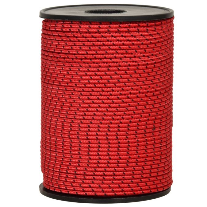 Sagola dyneema sk75 per fucili da sub, rossa/nera, 2 mm - 100 mt
