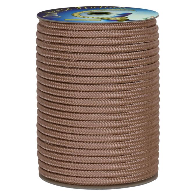 Treccia polipropilene oro rosa 8 mm - 300 mt
