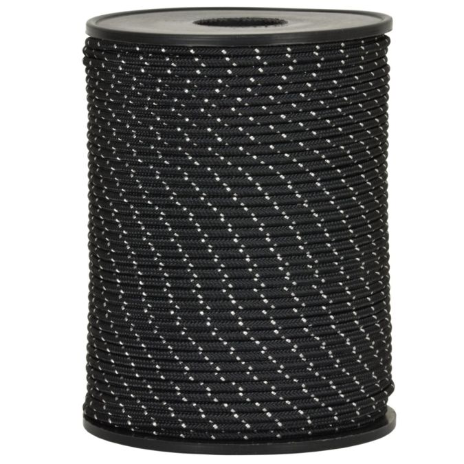 Sagola dyneema sk75 per fucili da sub, nero/bianco, 1,5 mm - 100 mt
