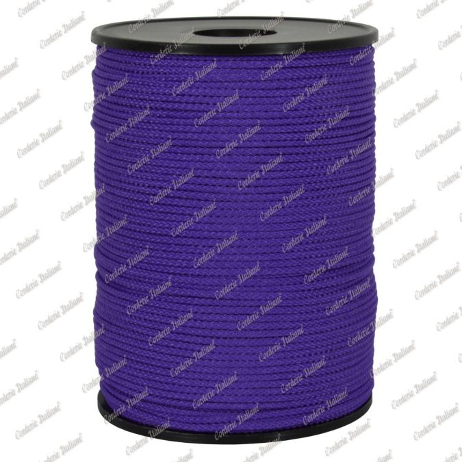 Cordino minimal viola 1,5 mm - 50 mt