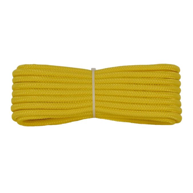 Treccia polipropilene gialla 6 mm - 30 mt