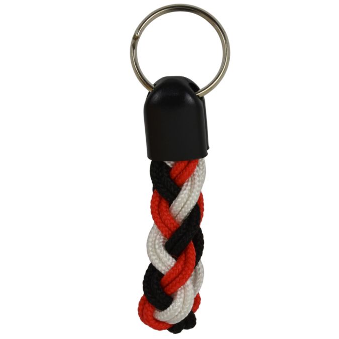 Portachiavi Sintesy Strong bianco-rosso-nero