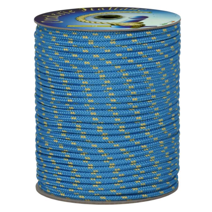 Treccia surf azzurra 6 mm - 100 mt