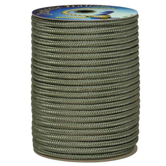 Treccia verde oliva 10 mm - 20 mt