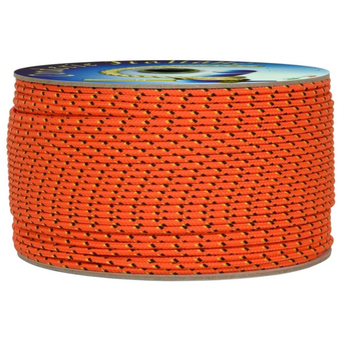 Treccia hobby fantasy arancione 3 mm - 40 mt