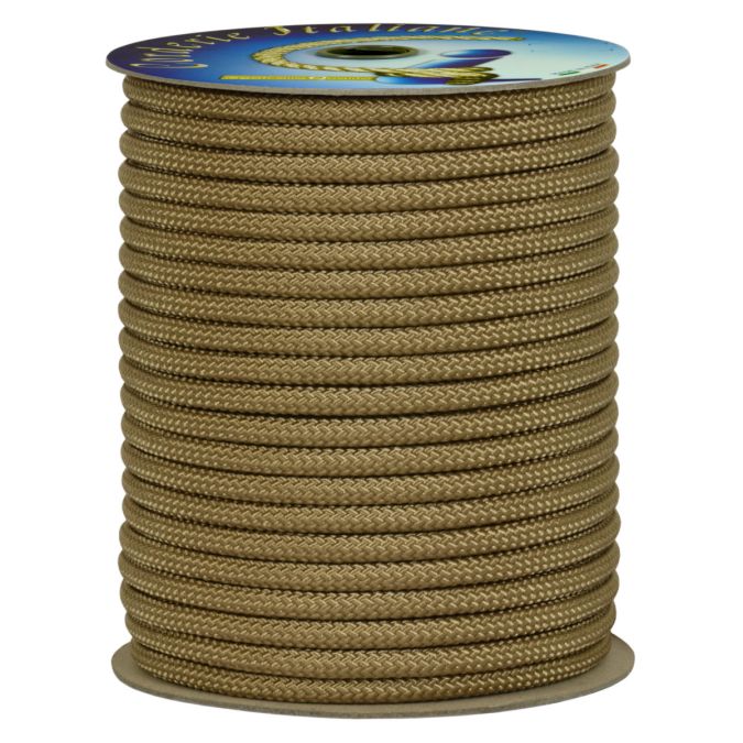 Doppia treccia skipper h.t., beige, 8 mm - 20 mt