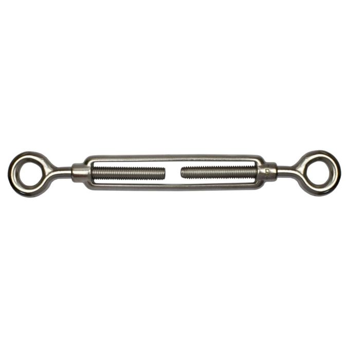 Tenditori 2 occhi inox, M 5, 10 pz