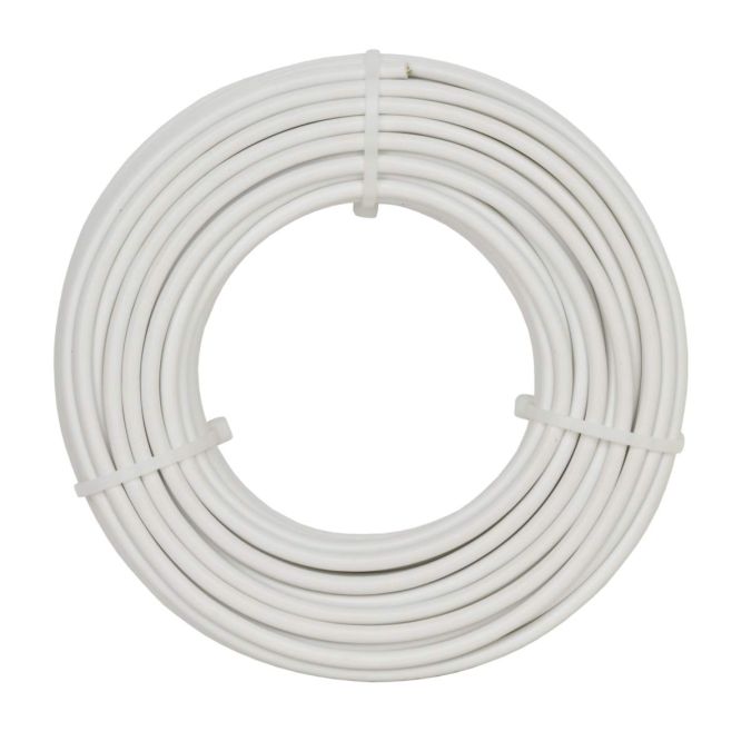 Filo stendibiancheria bianco 4 mm - 20 mt
