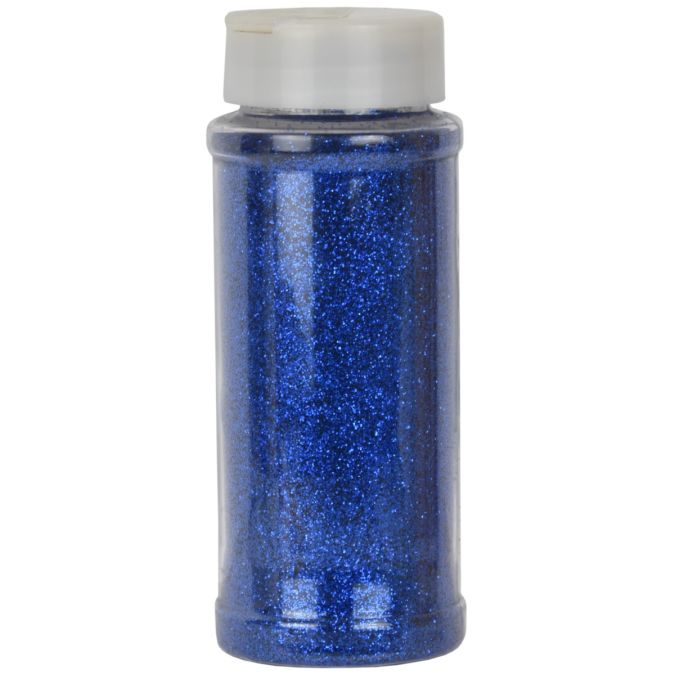 Glitter colore blu, 100 gr