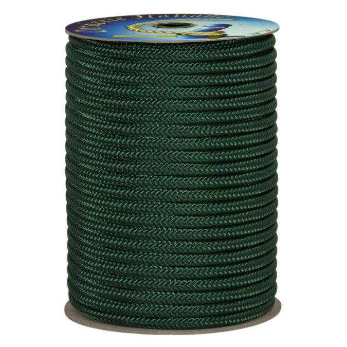 Treccia alta tenacità verde scuro 8 mm - 300 mt