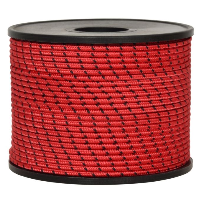 Sagola dyneema sk75 per fucili da sub, rossa/nera, 2 mm - 50 mt